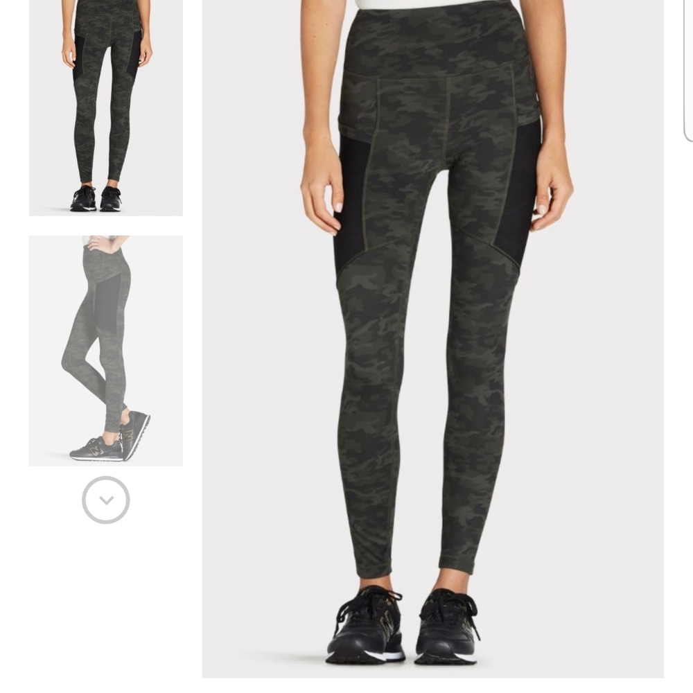 Good American pocket camo leggings